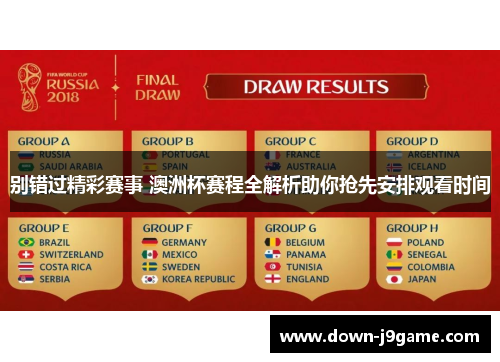 别错过精彩赛事 澳洲杯赛程全解析助你抢先安排观看时间 别错过精彩赛事 澳洲杯赛程全解析助你抢先安排观看时间